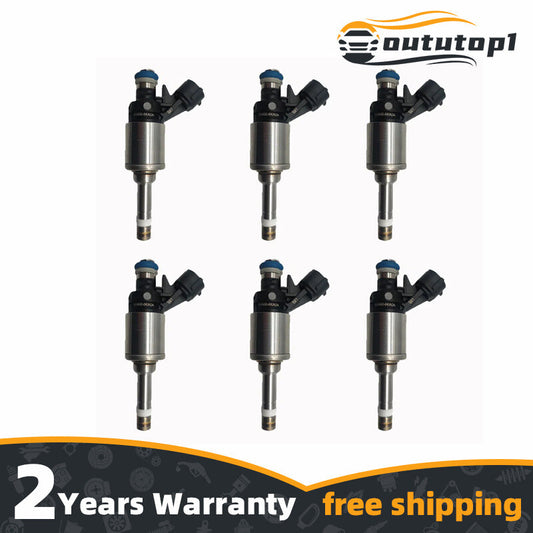 6X Fuel Injector for NISSAN PATHFINDER 17-20 for INFINITI QX60 17-19 16600-6KA0A