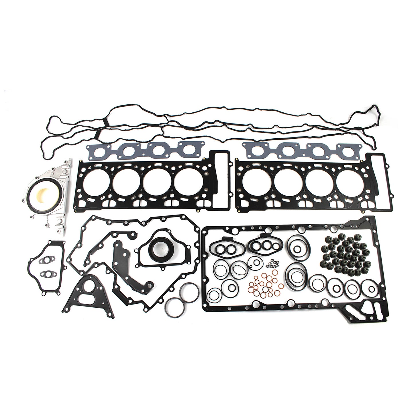 N63 Engine Overhaul Rebuilding Kit - Pistons Rings 11257613626 Bearings for BMW