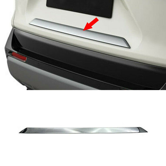 for Toyota RAV4 2019-24 Chrome Rear Trunk License Lid Bottom Molding Cover Trim