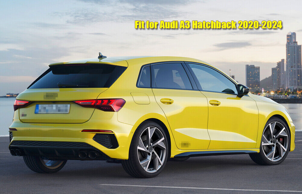 4X Window Deflector Visors Rain Guards Vent Shade for 20-2024 for Audi A3 Hatchback
