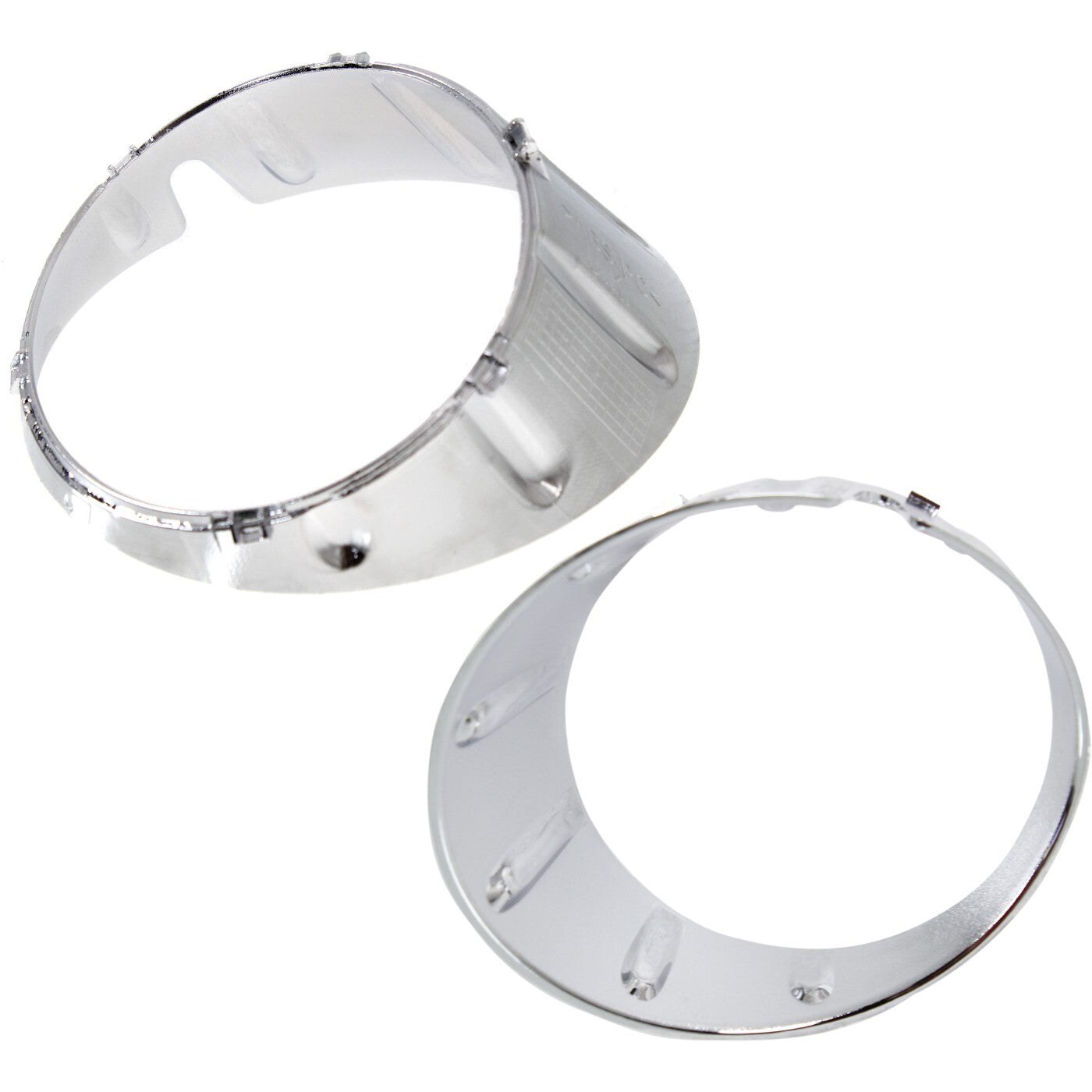 1 pair of front left + right fog light trim rings suitable for 11-15 for Mini Cooper R55 R56 R57 R58