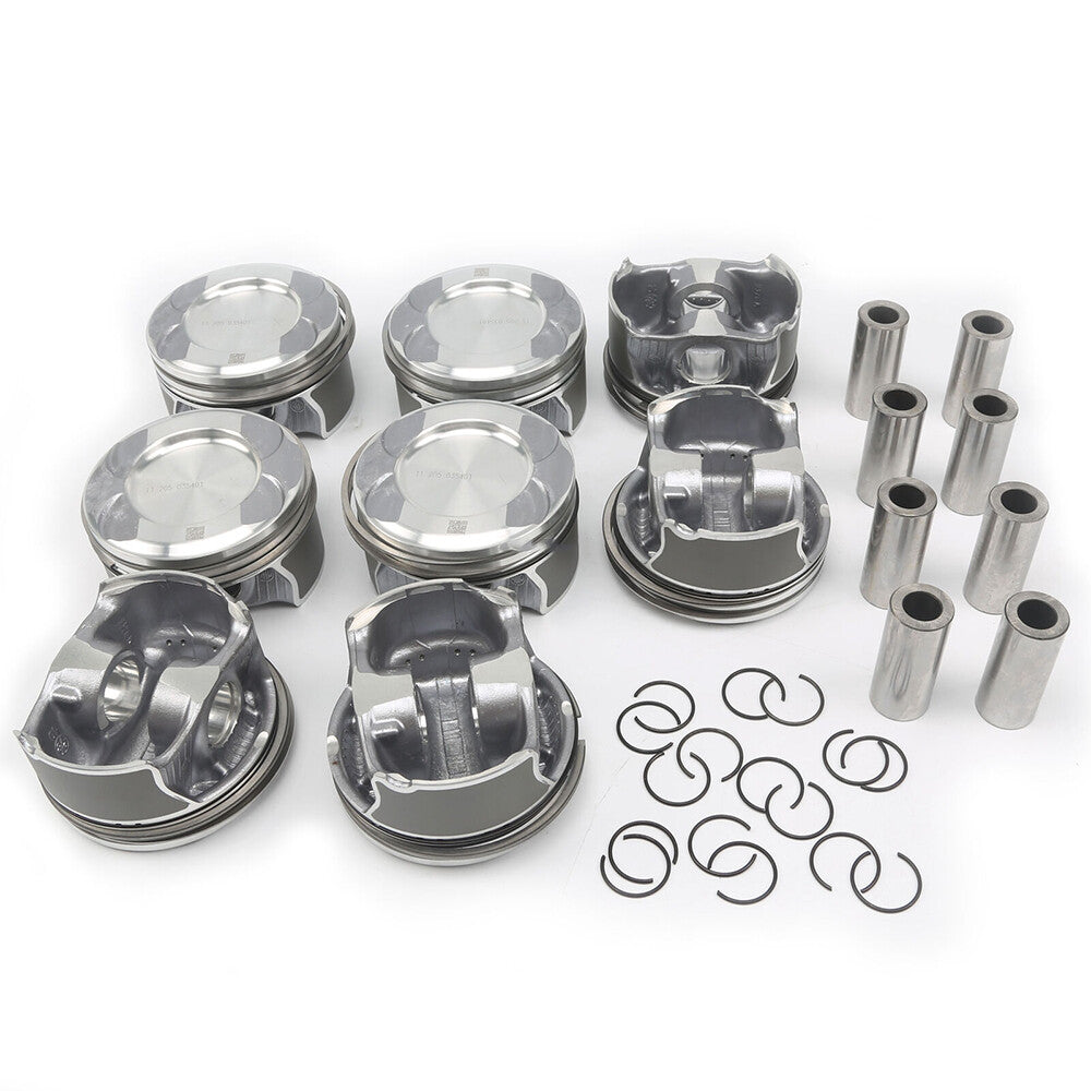 8pcs Engine Pistons Rings Set A2780301117 A2780302317 Fits for Benz CLS500 E550