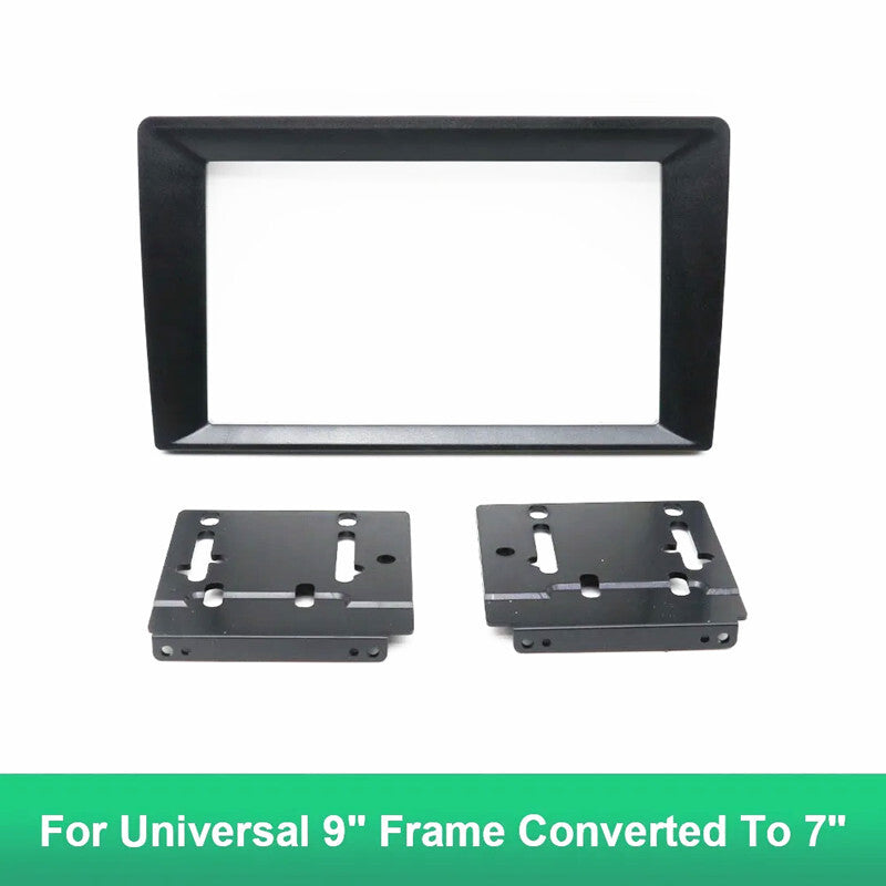 Car Radio 9 Inch To 7 Inch Universal Main Frame Panel Mount Fascias Trim Holder