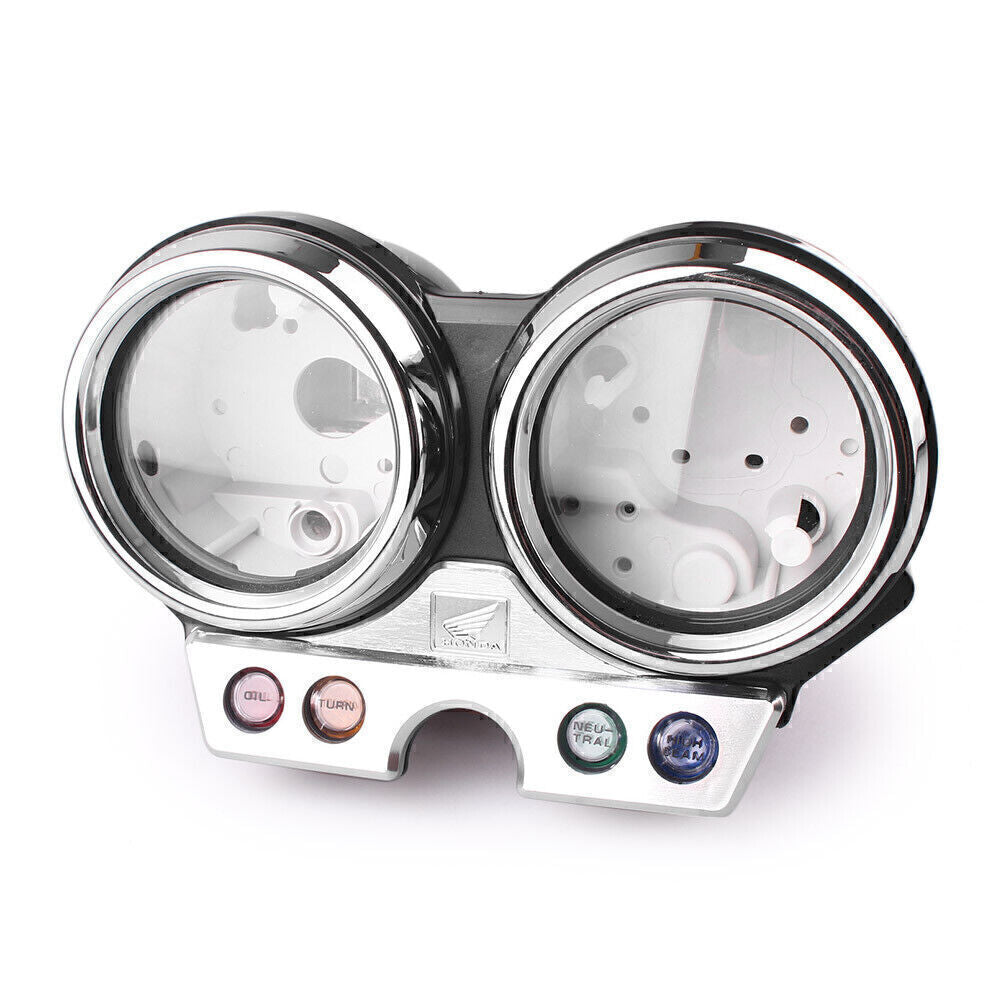 1x Motorcycle Speedometer Gauges Housing Set for Honda CB400SF 1992-1993