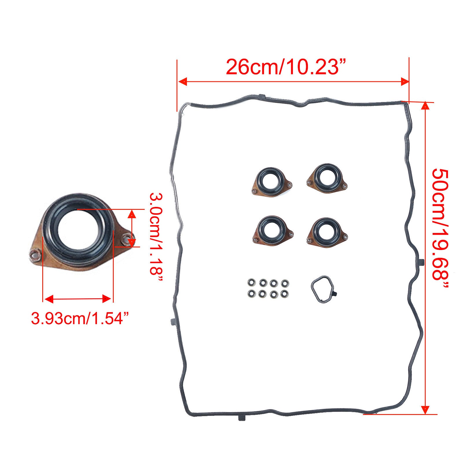 for Honda Accord K24 EX EXL 12030-5A2-A01 2.4L Accessories Valve Cover Gasket