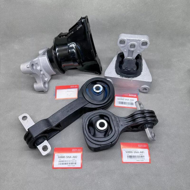 new 4-piece engine and transmission mounting kit for 06-10 for Honda for Civic 1.8L automatic transmission.