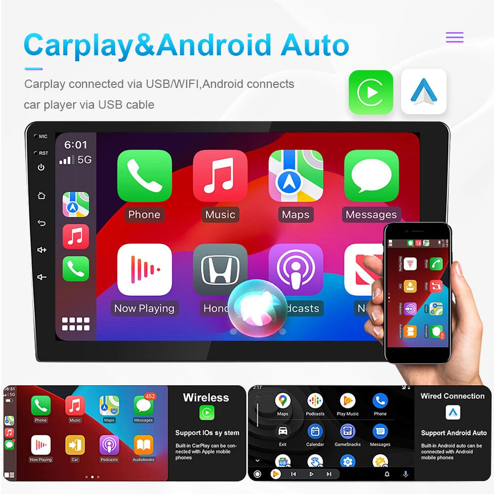 for FIAT 500X 2014-2020 Stereo CarPlay Car Radio GPS Multimedia Player Screen