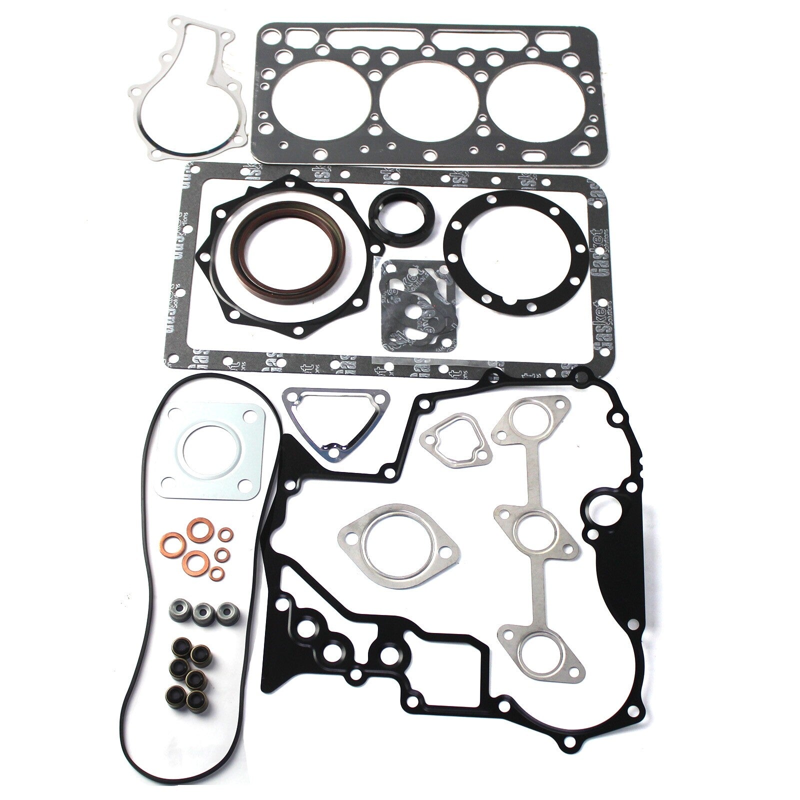 Overhaul Gasket Seal Kit for Kubota BX2360 RTV900 BX24 KX41-3 BX25 D902 Engine