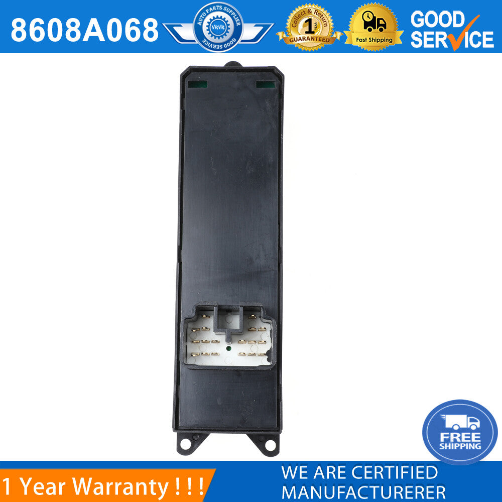 8608A068 Front door power window switch driver side for Mitsubishi Lancer