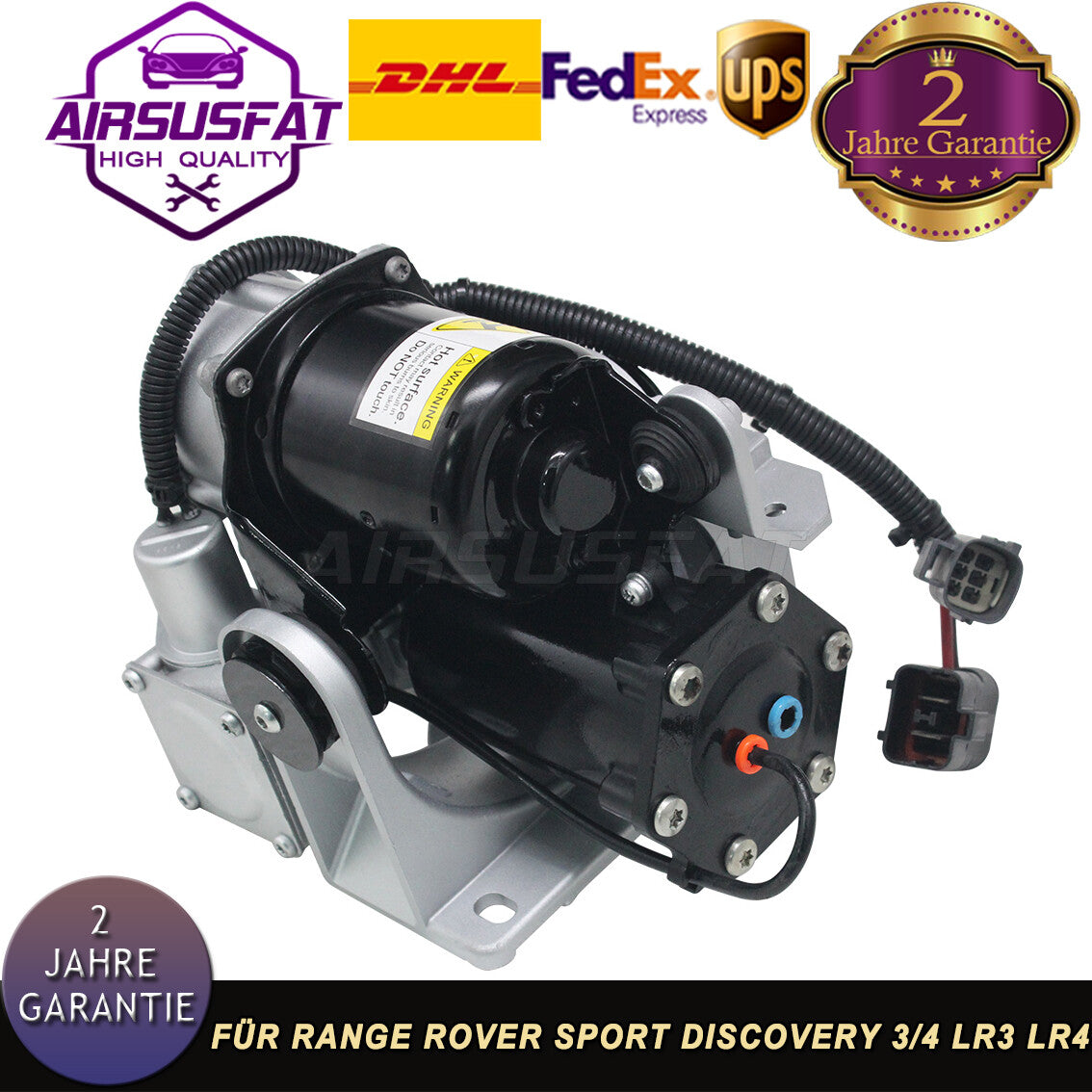 Hitachi Air Suspension Compressor Mount for Discovery 3/4 for Range Rover Sport