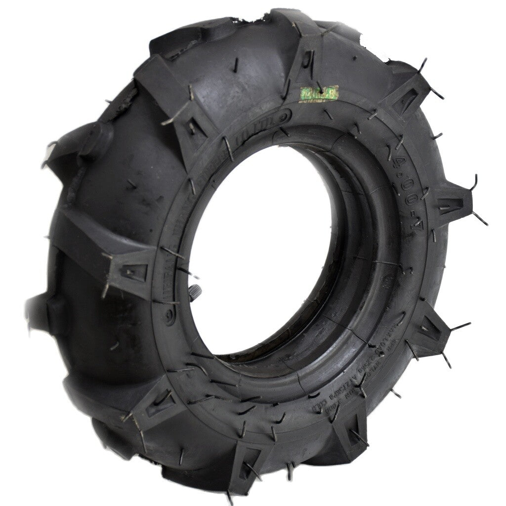 4.00-7 Tires Tubeless 4PR Tractor Tread Lawn Mower Tires Replacement for Golf Cart