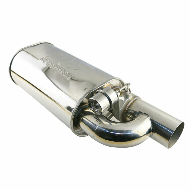 2.5 Tip On Single Exhaust Muffler Valve With Wireless Remote Controller