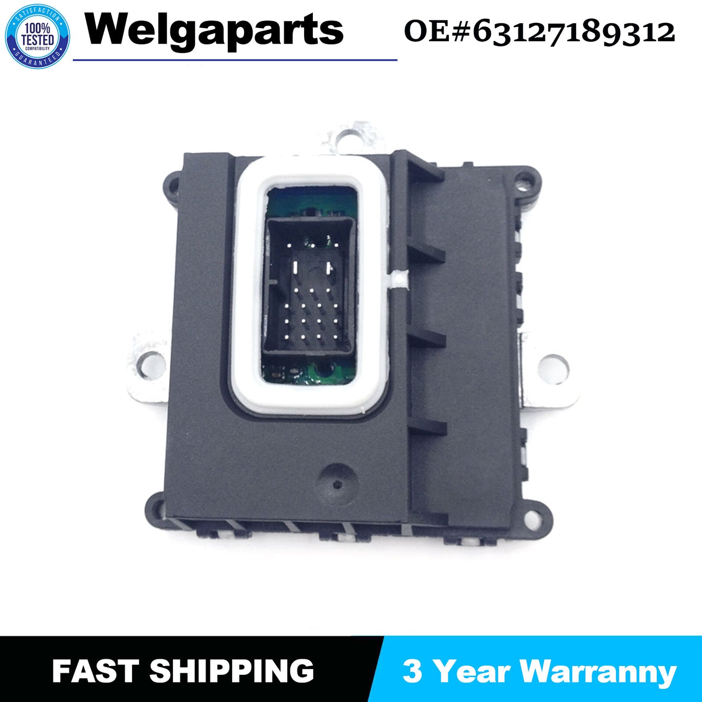 New 63127189312 Headlight Adaptive Drive Control Unit for BMW E46 E90 E60 E65