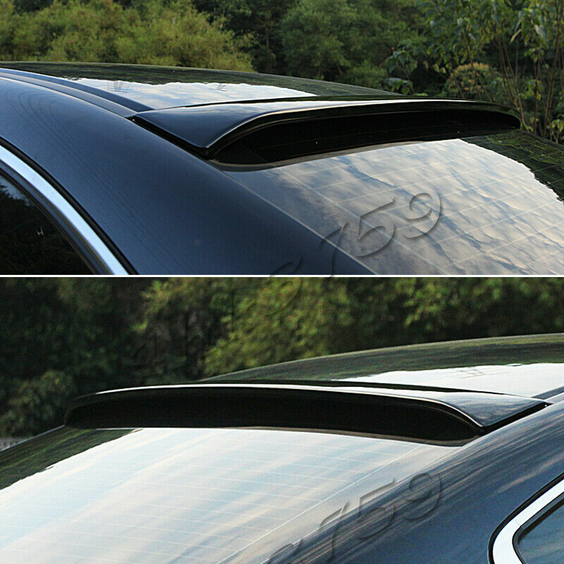 1X ABS Rear Window Roof Lip Spoiler Visor Wing Trim for Honda Accord 2008-2012