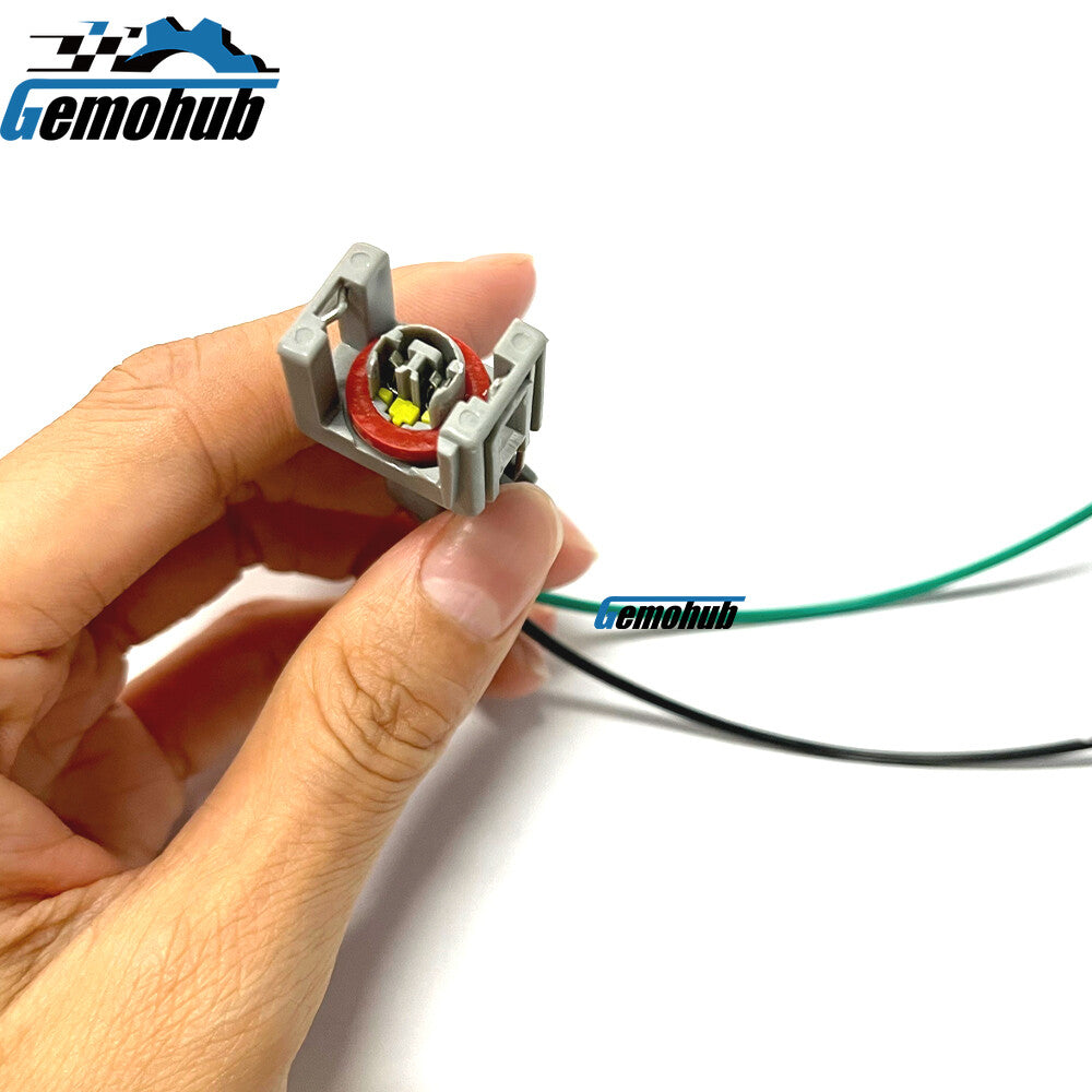 1pc 2pins Fuel Injection Connector Injector Plug for SsangYong Actyon Kyron 15cm