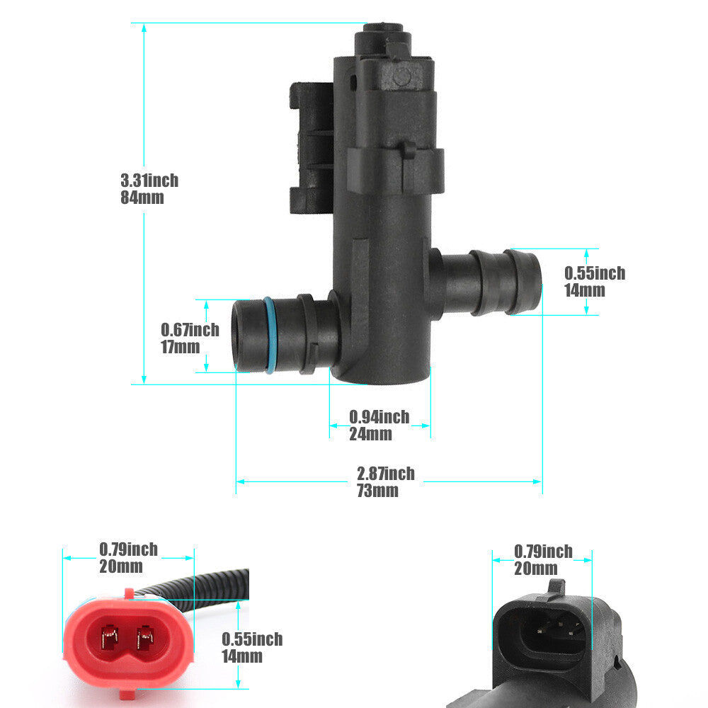 for 911 -019 for Chevy Silverado 1500 2500 for GMC for Sierra EVAP Vent Solenoid Valve New