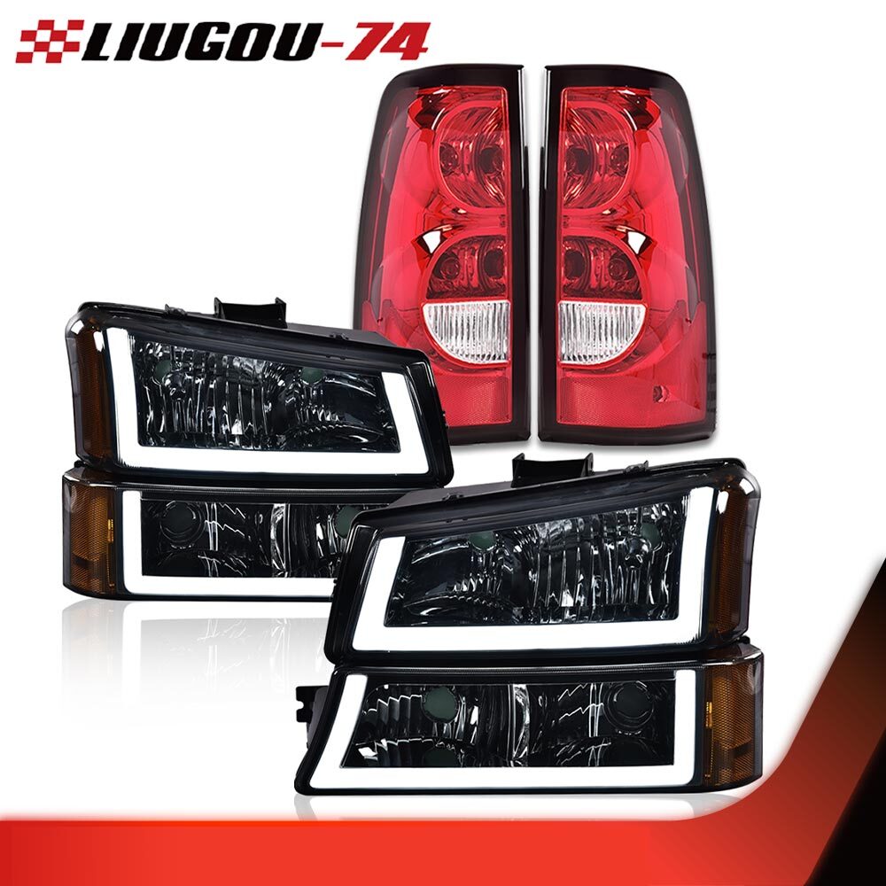 new amber LED DRL black room light + neutral light, suitable for 2003-06 SILVERADO.