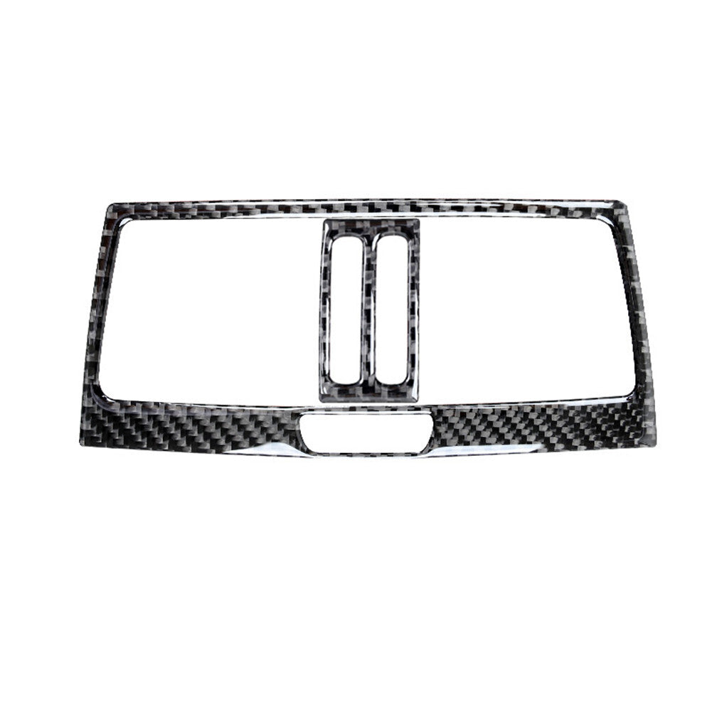 2x Carbon Fiber Rear Vent Outlet Cover Trim for BMW X5 E70 X6 E71 2008-13 Type C