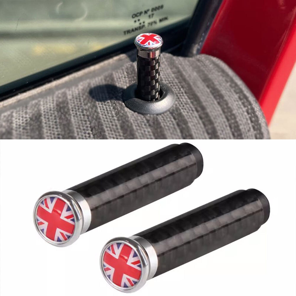 Car Interior Carbon Lock Modified Door Pin for Mini Cooper R55 R56 R58 R60 F55