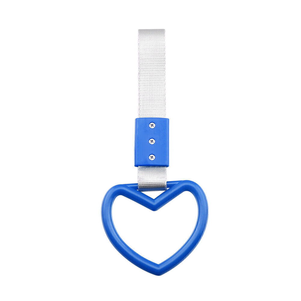 24.5cm Heart JDM Tsurikawa Ring Train Bus Handle Hand Strap Drift Charm Tool