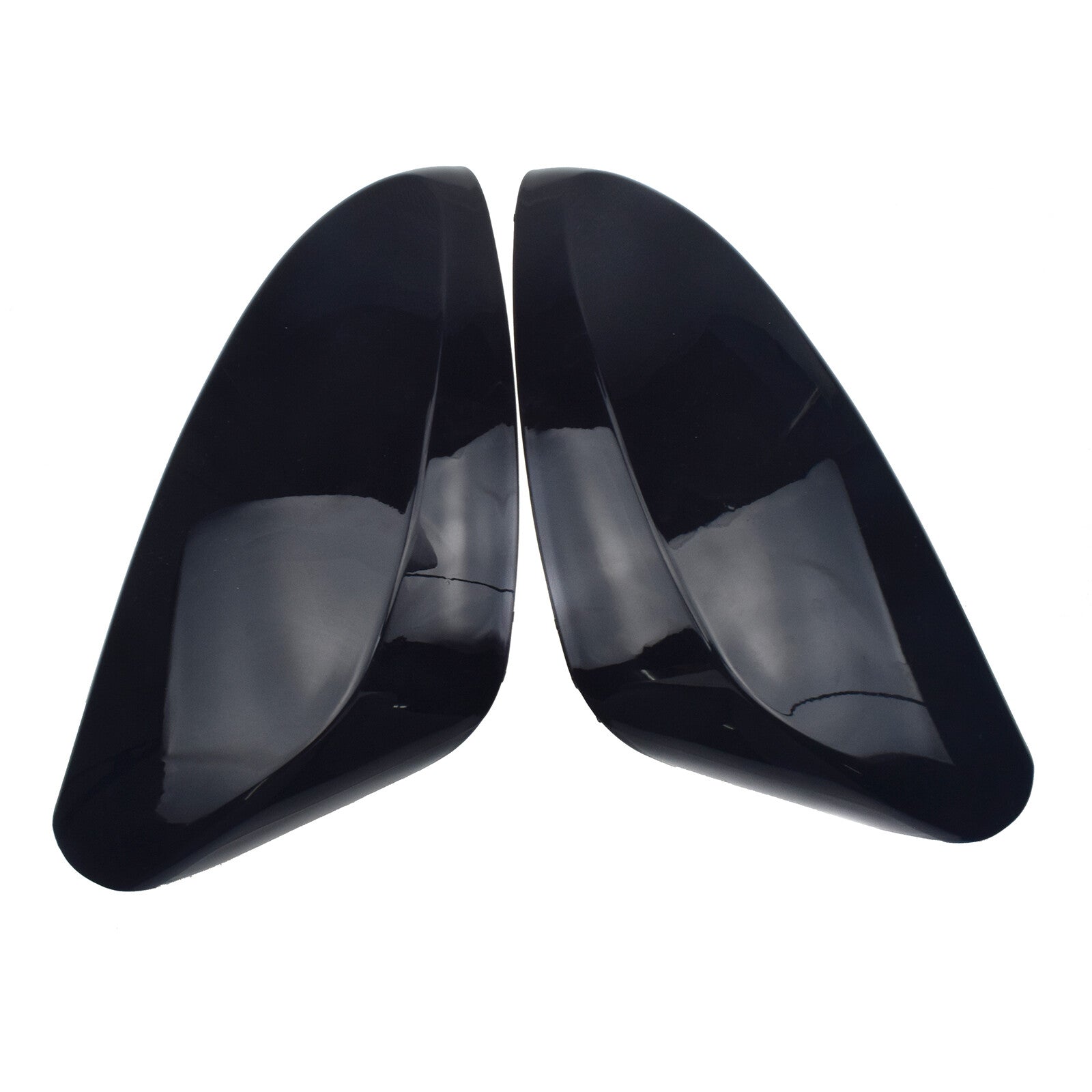 2X Mirror Glass Cover W/Light Hole LH RH Side View for Hyundai for Elantra 2011-2016