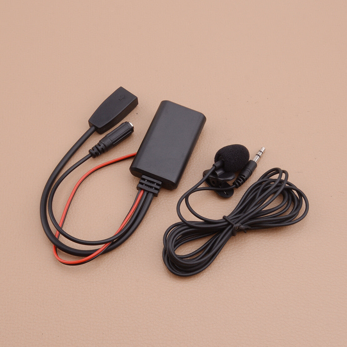 Bluetooth Audio CD AUX Cable Adapter with Microphone Fit for BMW E46 2002-2006