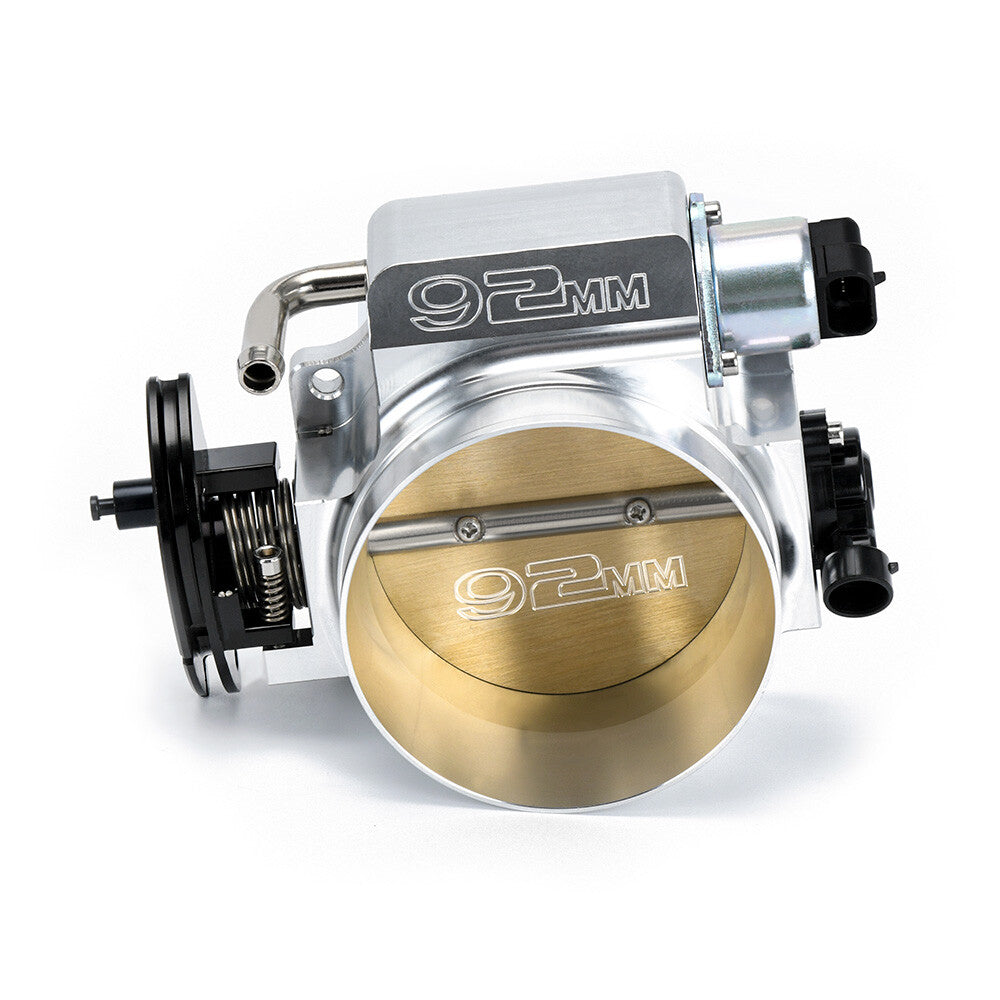 For LS1 LS2 LS High Profile 92mm Intake Manifold+ Fuel Rail Throttle Body Silver