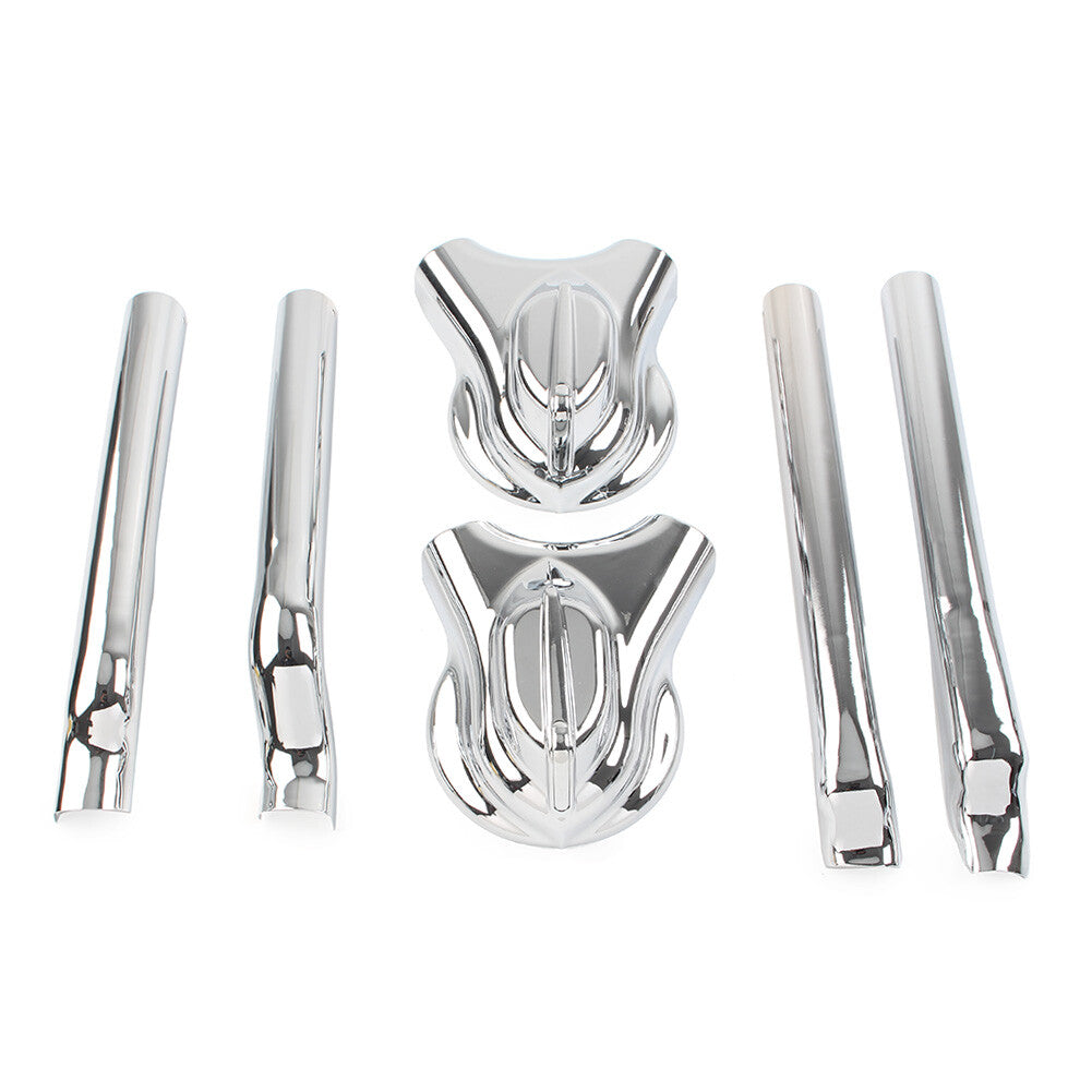 for Harley Softail FXST FXSTC FLSTC Rear for Phantom Swingarm Axle Cover Kit Chrome