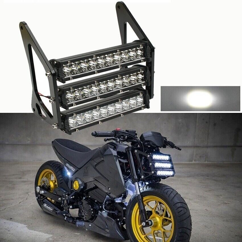 Motorcycle Retro Three-tier Headlights fairing for Honda Grom MSX 125SF MSX125
