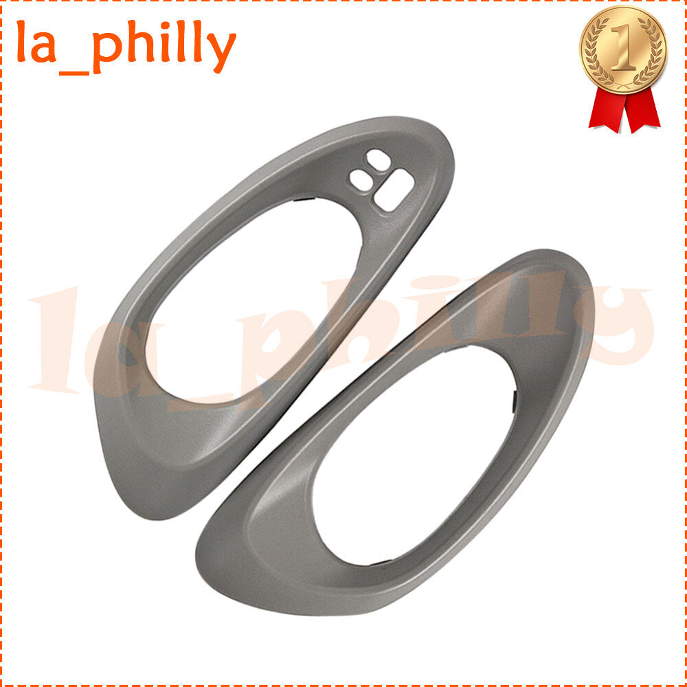 Fit for Chevrolet Trailblazer Base LT LS Gray Front RHLH Side Door Handle Trim