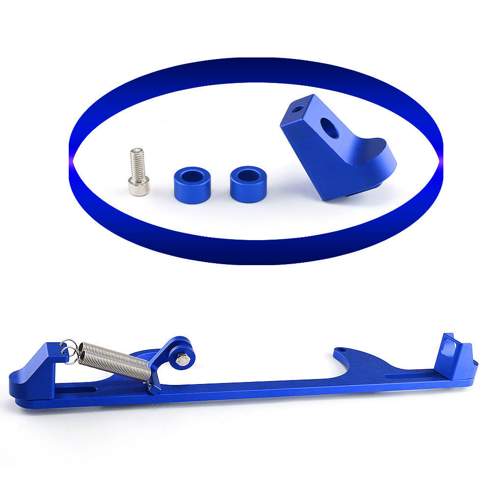 Blue throttle cable holder for 4150 4160 carburetor throttle cable carbohydrate holder
