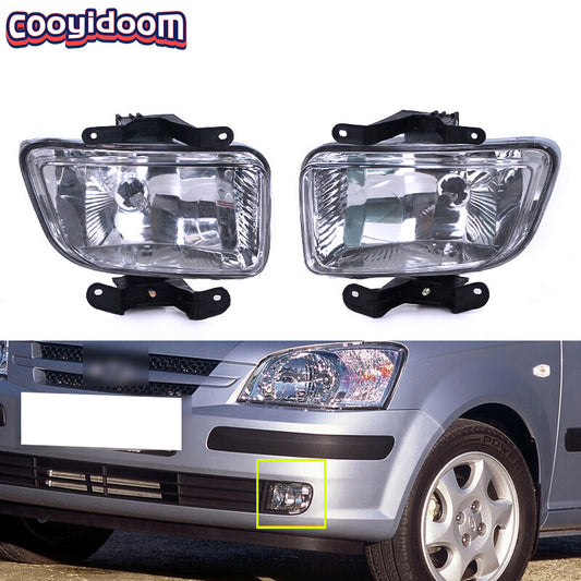 Fog lights for Hyundai Getz 2002-2005 and for Kia Morning Picanto Hatchback 2004-2007.