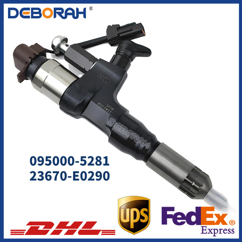 Diesel Common Rail Fuel Injector 23670-E0290 095000-5281 for HINO Truck Engine