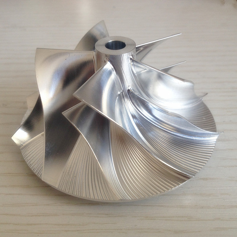 HY35 55.96/78 mm 5+5 blade performance billet compressor wheel for Dodge / 5.9