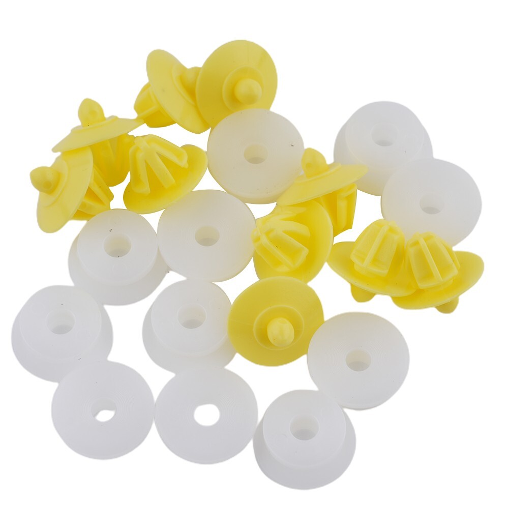 10-piece direct replacement clip set, door panel interior trim - 7703077250, new and special.