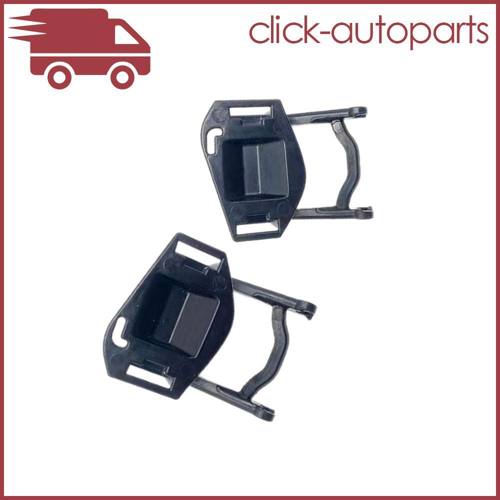 2x Front Left Right Headlight Washer Pump Hinge for 2014-2017 for Volvo XC60 Black