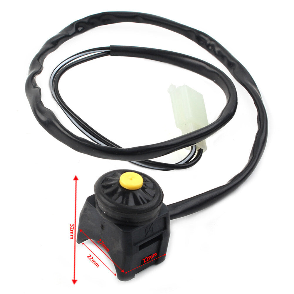Start Stop Kill Switch Button for 50 110 125 150cc PIT Quad Dirt Bike ATV Buggy