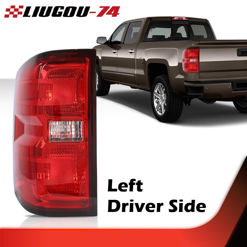 Suitable for 2014-2018 for Chevrolet Silverado 1500 Taillight Brake Light Driver LH Side 1 Piece