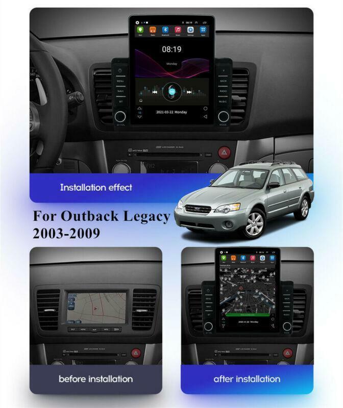 For 03-09 for Subaru Legacy Outback 9.5 Android 10.1 Stereo Radio 2+32GB Navigation