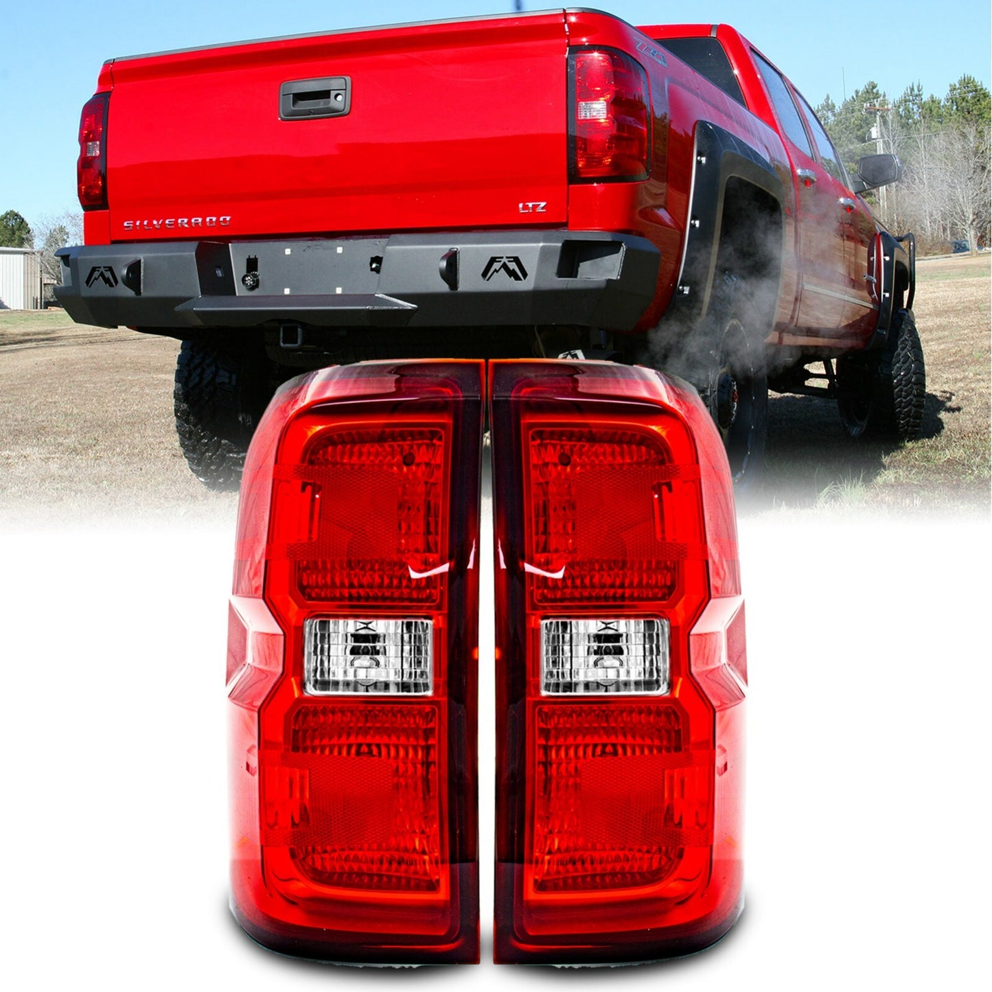 2015-2018 for GMC for Sierra 3500 HD Taillight Replacement (OE Style)