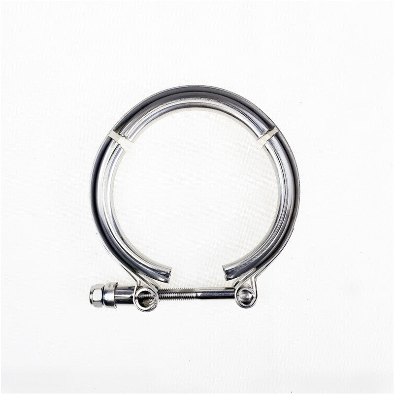 3.5 Universal Stainless Steel V-Band Clamp for Turbo Downpipe Exhaust Pipe