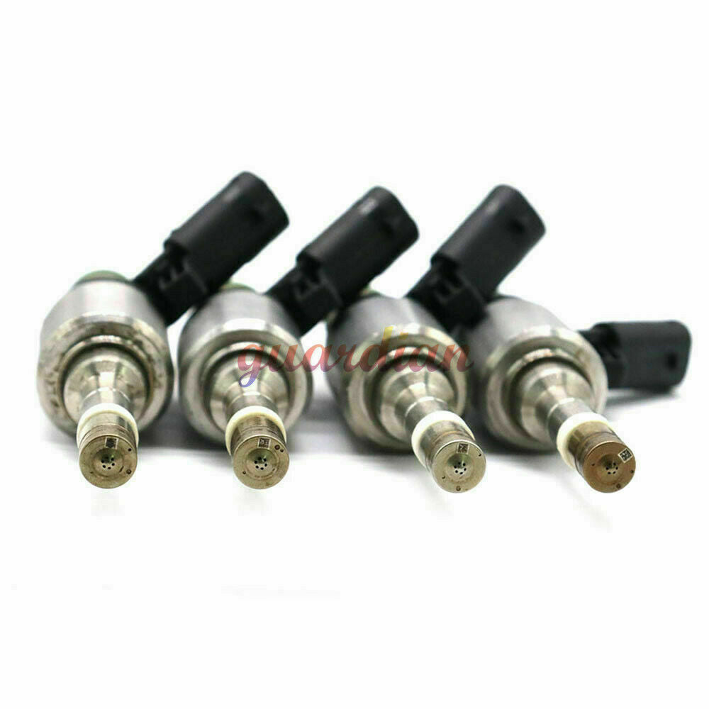 4 fuel injectors, 0261500076, new, suitable for Audi A4, A3, A5, TT, for Volkswagen T5, Eos, CC 2.0L Turbo.