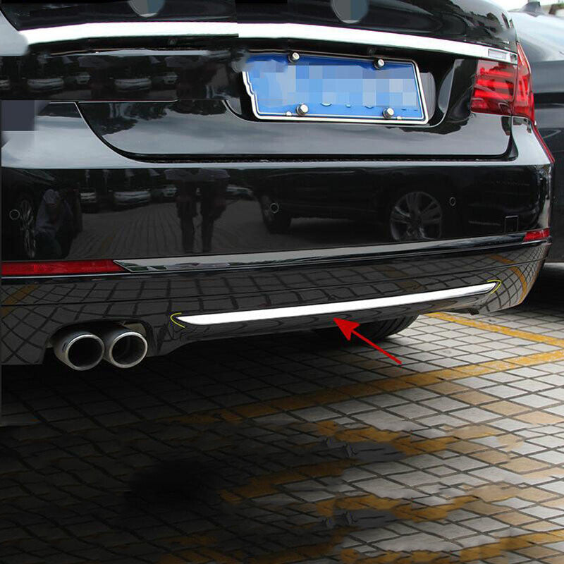 for BMW 7 Series F01 F02 2009-2015 Steel Chrome Rear Bumper Bottom Sill Cover
