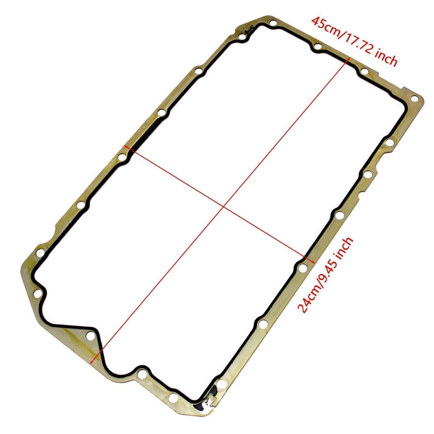 11137511224 Engine oil pan gasket suitable for BMW 120i 2011 hatchback 2-door 2.0L