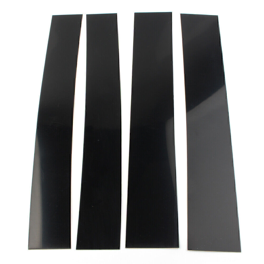 Fit 2007-2014 2008 2009 for Cadillac for Escalade Door Trim Cover Kit Black Pillar Posts