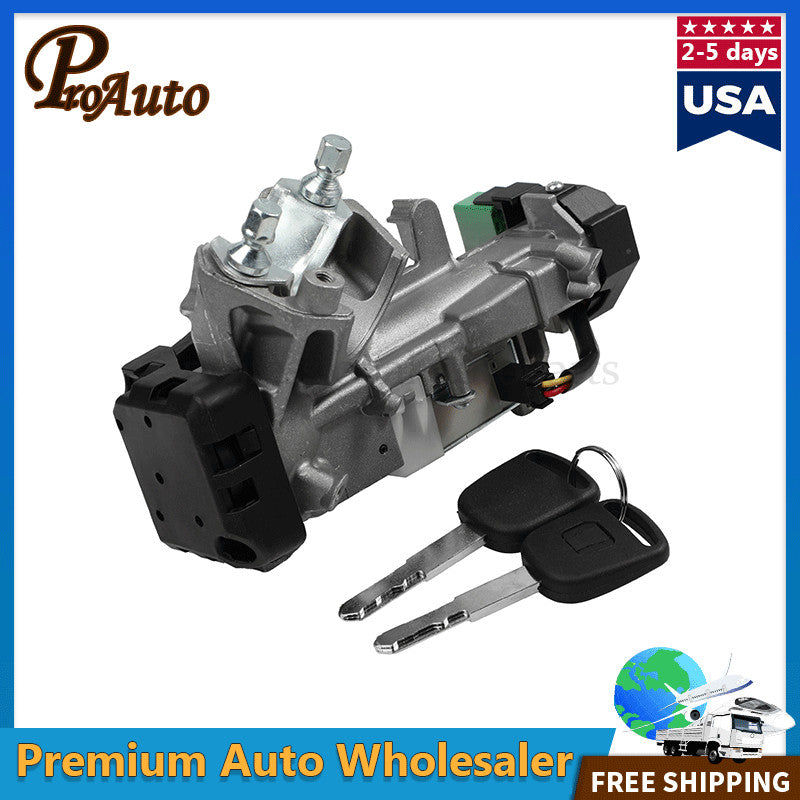 For 2005-2007 for Honda Accord Odyssey Ignition Switch Cylinder Lock Trans+2 Keys