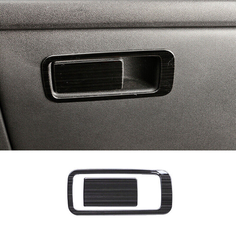 for Hyundai for Elantra 2021-2023 Black for Co -pilot Storage Box Handle Decor Cover Trim