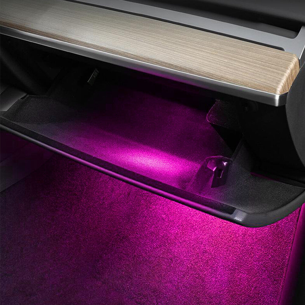 for Tesla Model 3 S Y X Interior LED Lights Kit Replacement Pink Purple Lights