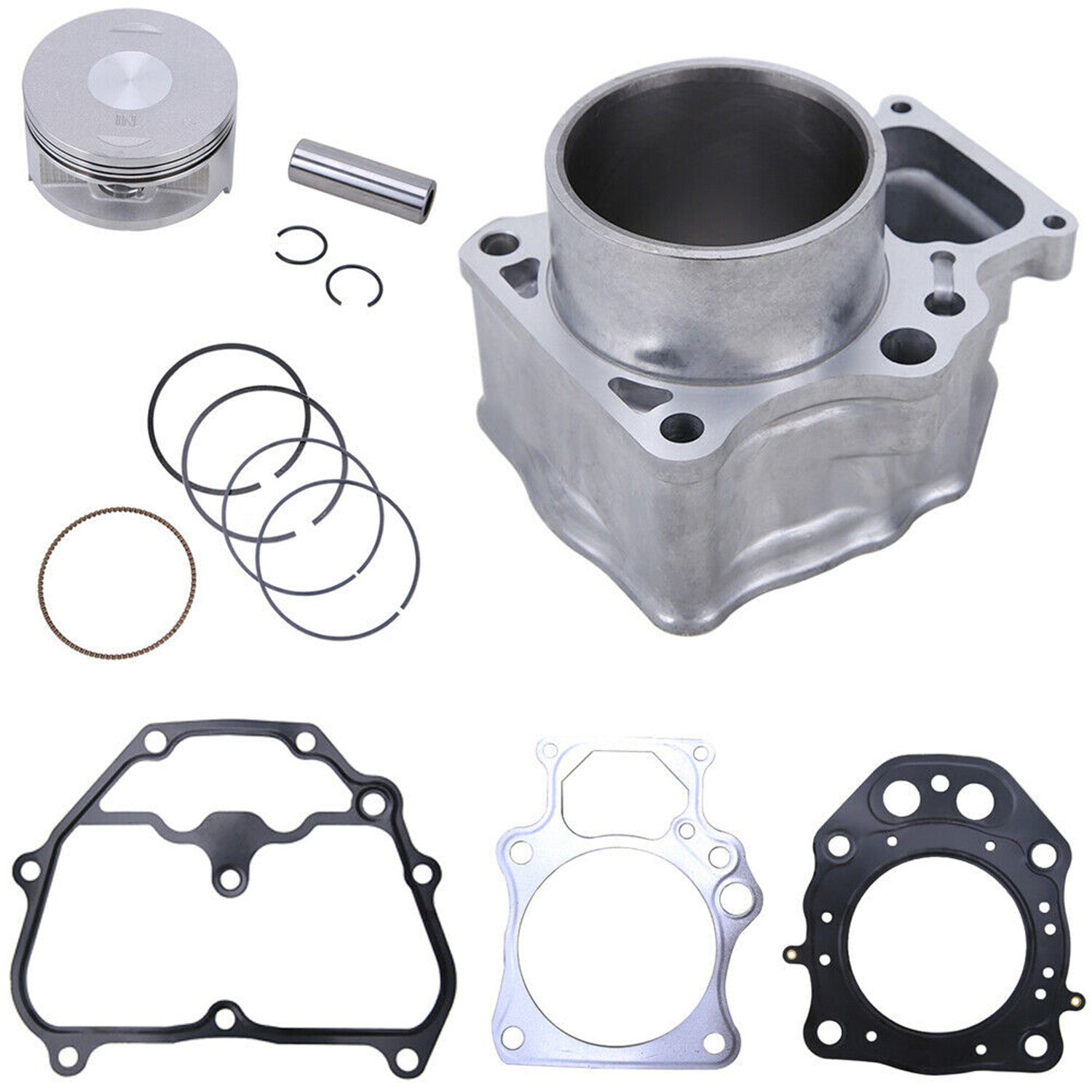 Cylinder Piston Gasket Top End Rebuild Kit for 2007-2018 for Honda Rancher TRX420 US