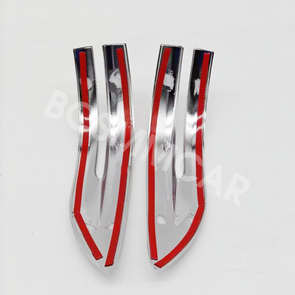 Chrome Side Rearview Mirror Stripe Cover Trim Fit for Honda CR-V CRV 2017-2022